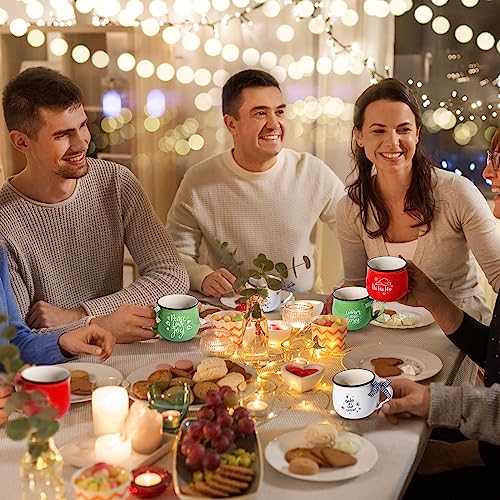 6 Set Christmas Coffee Mugs (6 Count)