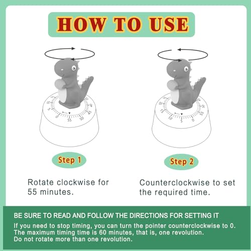 Mechanical Kitchen Timer for Kids