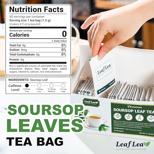 Soursop Leaf Tea Bags (240 Count)