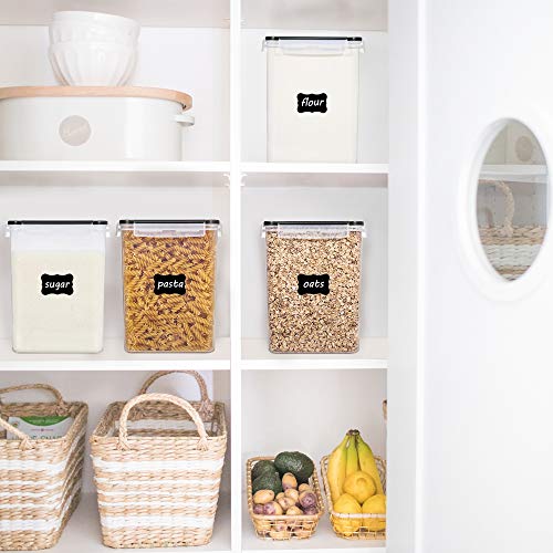 5.2L Flour Sugar Storage Containers (4 Count)