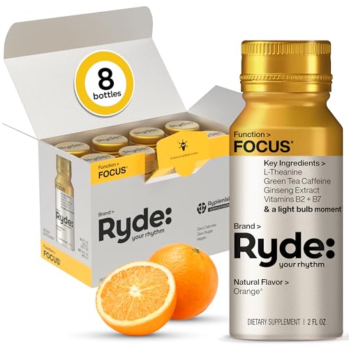 RYDE Focus Energy Shot (16 Fl Oz)