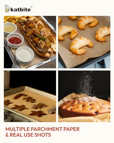 120Pcs 8x12 inches Parchment Paper Sheets