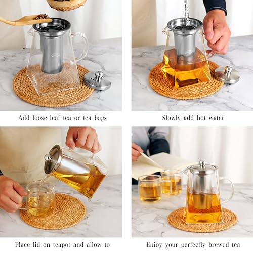 Glass Teapot with Infuser