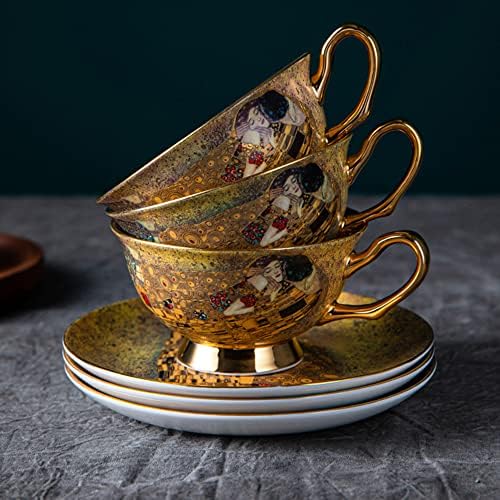 15 Piece European Bone China Coffee & Tea Set