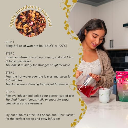 Apple Cranberry Harvest Tea (4 Ounce)