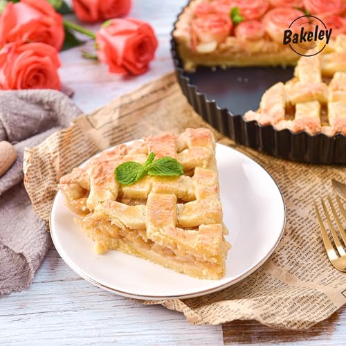 10 Inch Round Tart Pan with Loose Removable Bottom