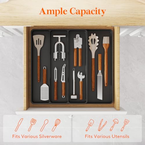 Utensil Organizer for Kitchen Drawer