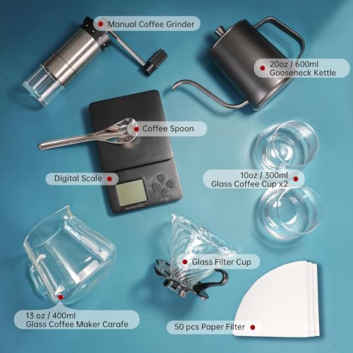 Coffee Pour Over Dripper Set