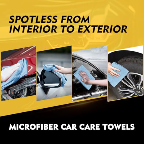 Blue Microfiber Cleaning Cloth 50 Pack (50 Count)
