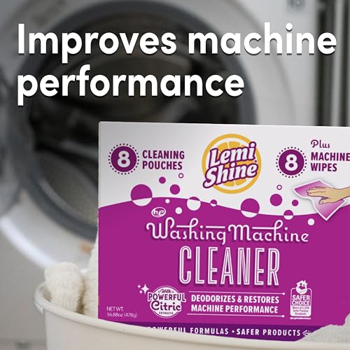 Washing Machine Cleaner Plus Machine Wipes (16.88 Ounce)
