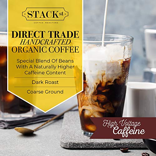 Organic Cold Brew Coffee Coarse Ground 1 LB (16 Ounce)