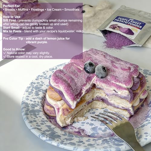 Purple Sweet Potato Powder 13oz (13 Ounce)