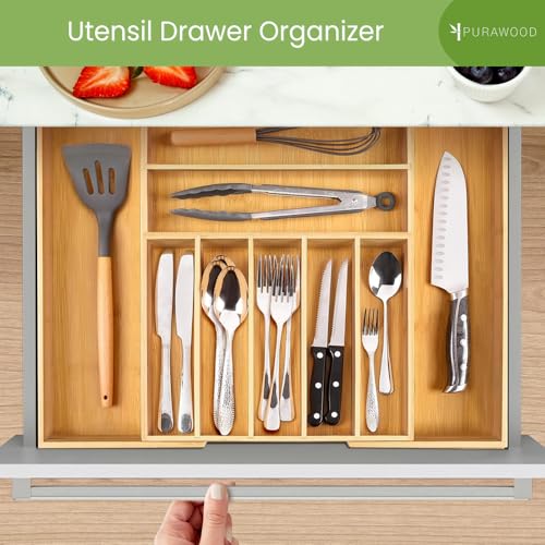 Bamboo Drawer Organizer