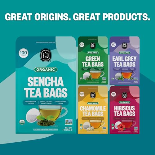 Organic Sencha Green Tea (100 Count)