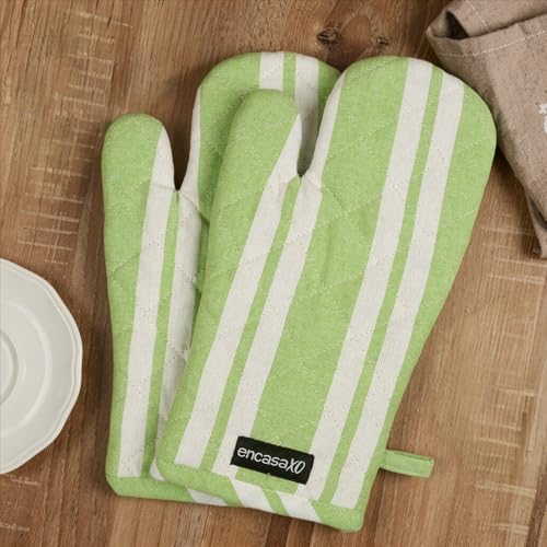 Oven Mitts Heat Resistant Kitchen Gloves (2 Count)