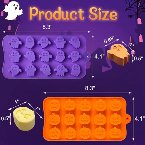 Halloween Chocolate Silicone Molds