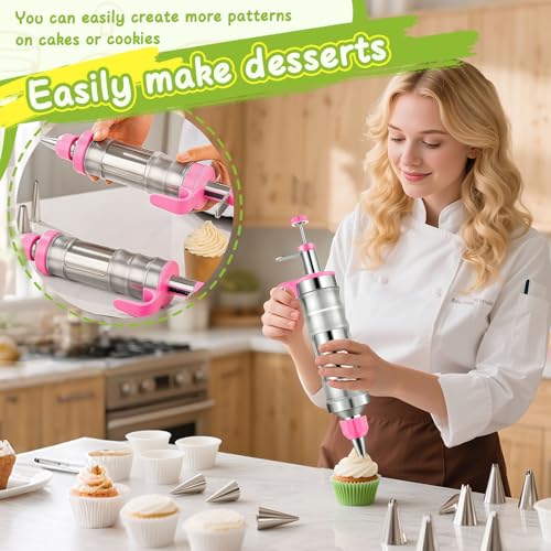 Dessert Decorating Syringe Set (66 Count)