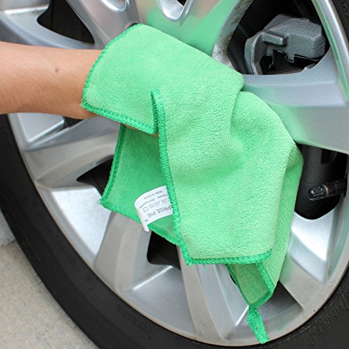 Ultra Absorbent 400 GSM Microfiber Cleaning Cloths (12 Count)
