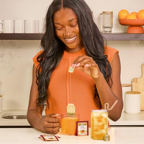 Peach & Orange Herbal Tea Individually Wrapped Bags (120 Count)