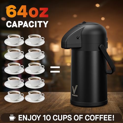 Airpot Coffee Carafe for Keeping Hot