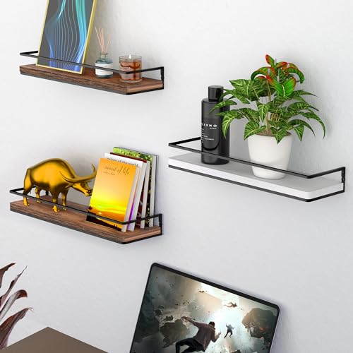 Floating Shelves Wall Mounted Set of 2