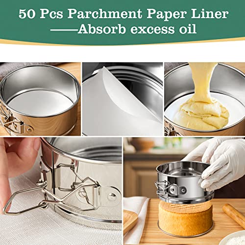 4" Springform Cake Pan (4 Count)