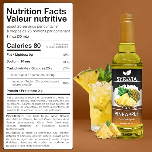 Pineapple Syrup (25.4 Fl Oz)