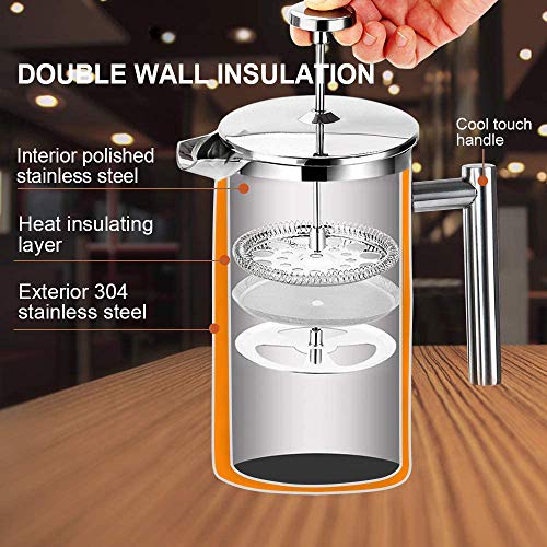 French Press Coffee Maker (50 Ounce)