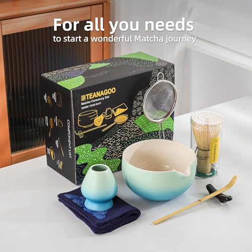 Matcha Whisk Set Blue