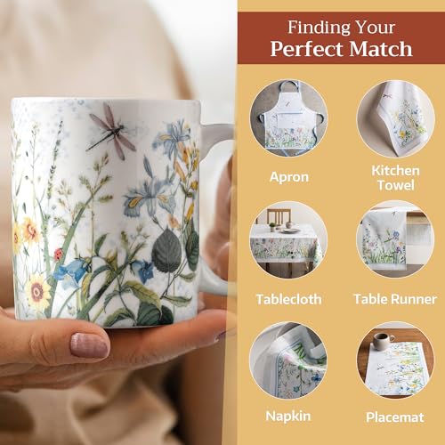 Coffee Mug with Handles Tea Cups