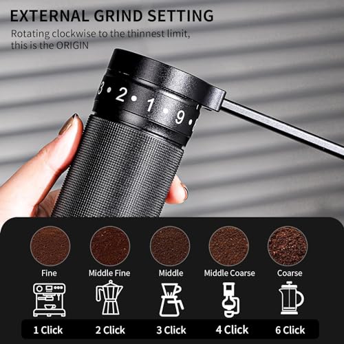 Manual Coffee Grinder Manual Foldable Handle