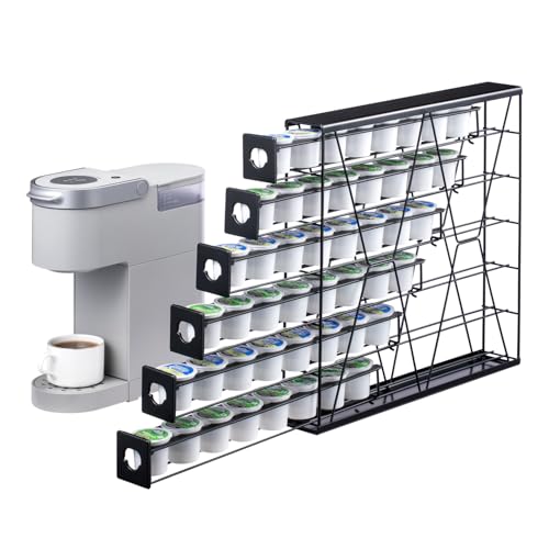 6 Tier Coffee Pod Holder for K Cup (6 Count)