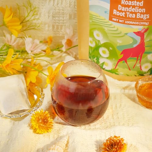 Roasted Dandelion Root Tea Bags 100 Count