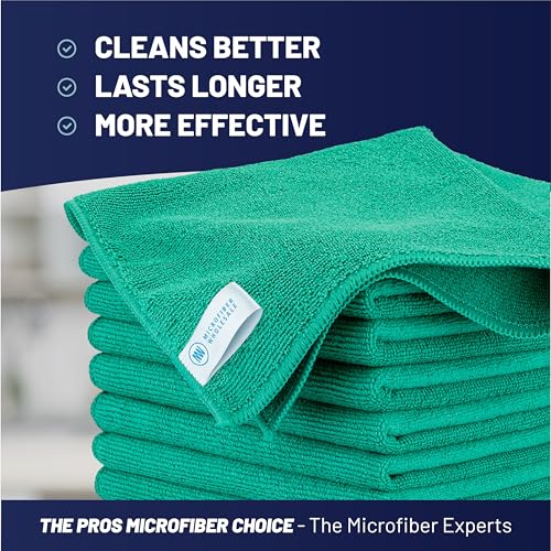 MW Pro 16x16 Microfiber Wash Cloths (12 Count)