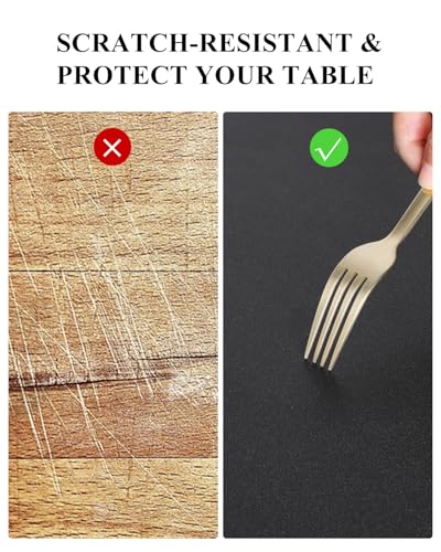 Black Plastic Table Cover Protector