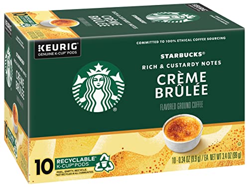 Crème Brulée Flavored Blonde Roast Single Cup Coffee for Keurig Brewers (20 Count)