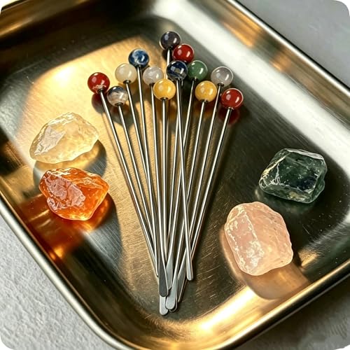 6 Pcs 7.5'' Metal Stir Sticks
