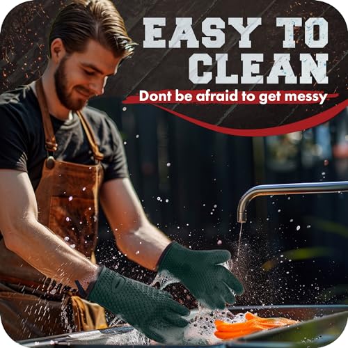 Silicone Smoker BBQ Gloves