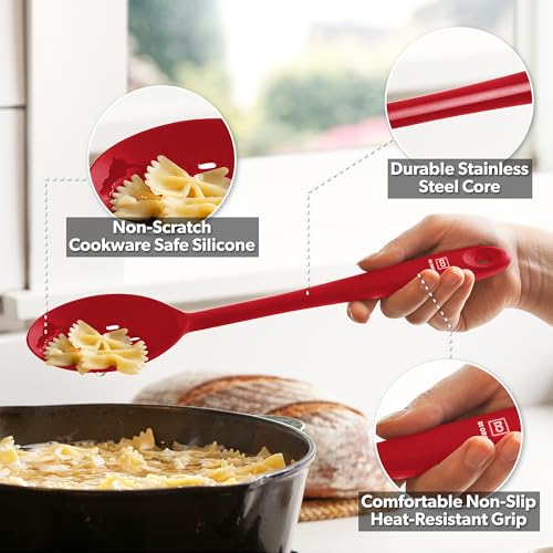 DI ORO Silicone Cooking Spoons (2 Count)