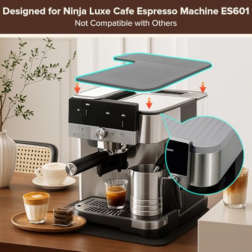 Silicone Top Mat for Ninja Luxe Cafe Espresso Machine ES601 ES701