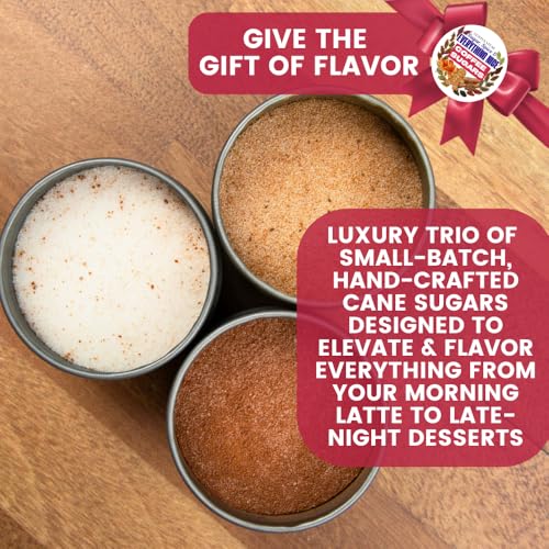 Coffee Sugars Gift Set of 3 (12 Ounce)