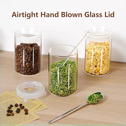 15oz Glass Jars with Airtight Lid