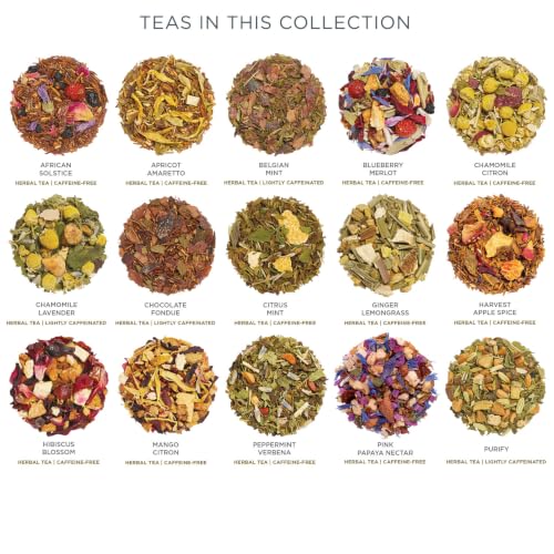 Single Steeps Loose Leaf Tea Sampler Tea Chest