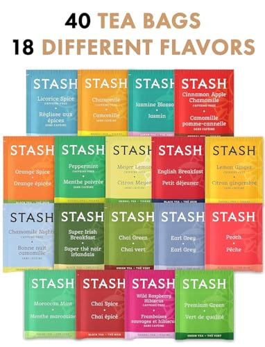 Stash Tea Bags Sampler (40 Count)
