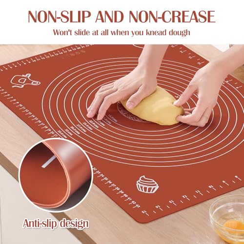 6PCS Silicone Baking Mat Set