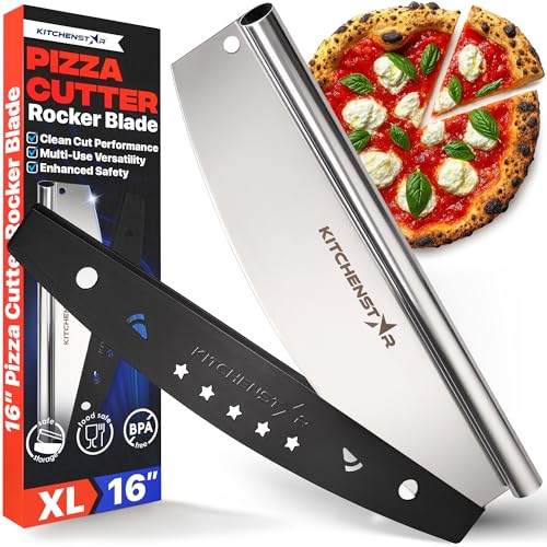 16 Inch Pizza Cutter Rocker Blade