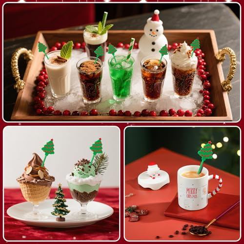 36Pcs Christmas Drink Stirrers
