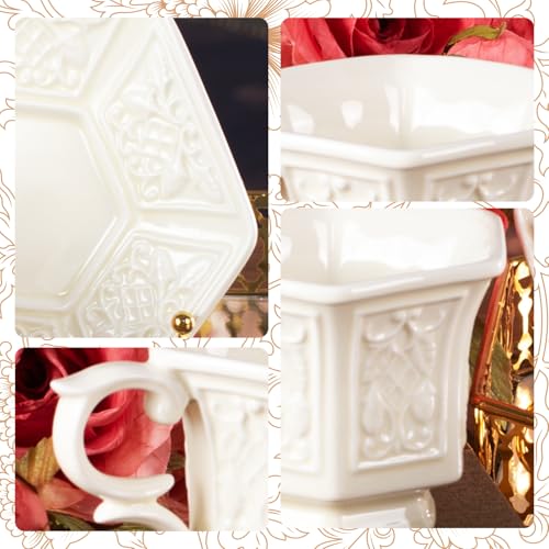 Tea Cups and Saucers Set of 2 (2 Count)
