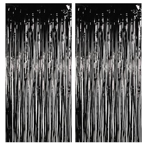 Foil Fringe Curtains (2 Count)
