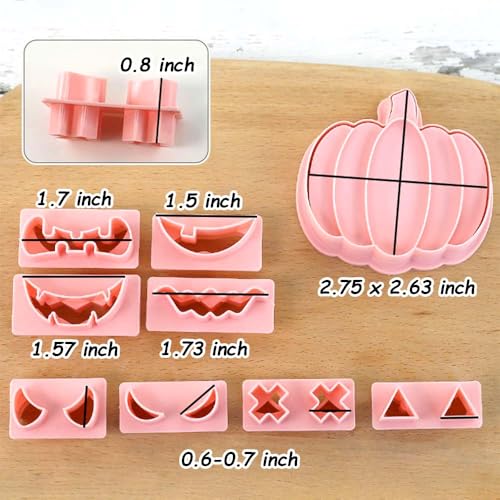 Mini Pumpkin Cookie Cutters